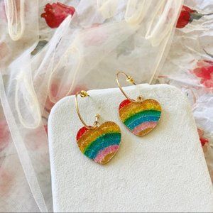 3/$35🔥 💕💕Last one Rainbow💙Pride LGBTQ Heart